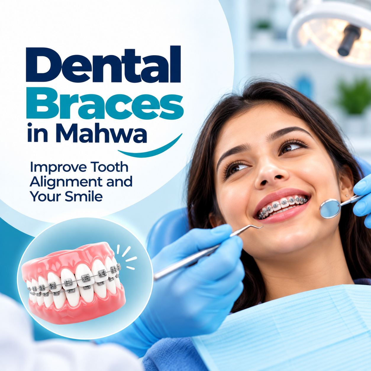 Dental Braces in Mahwa – Improve Tooth Alignment and Your Smile